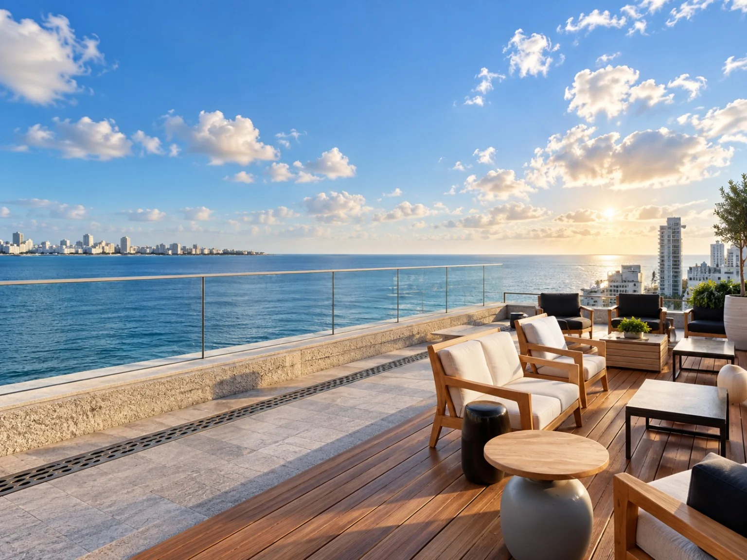 Sea-View Terrace Railing
