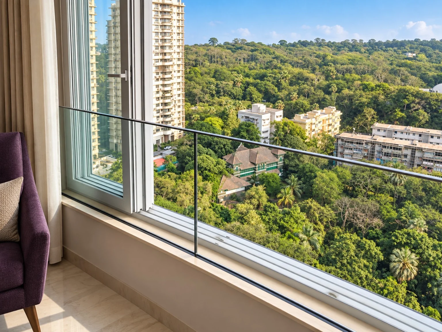 Green-View Balcony Railing