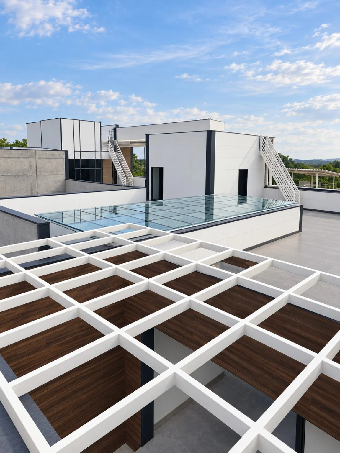 Rooftop Skylight Integration